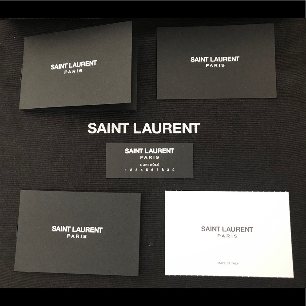 ✨SOLD✨2019 Saint Laurent Small Monogramme Envelope - Picture 3 of 8